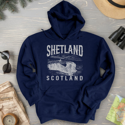Shetland Scotland Sketch Hoodie