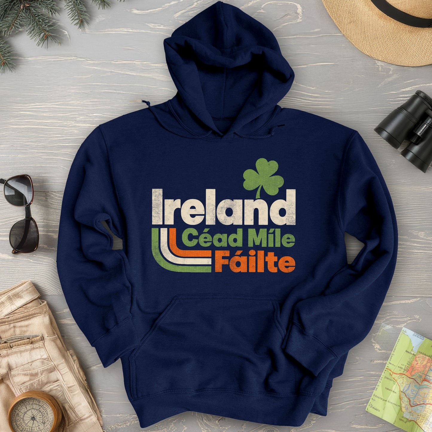 Ireland 70's Throwback Hoodie