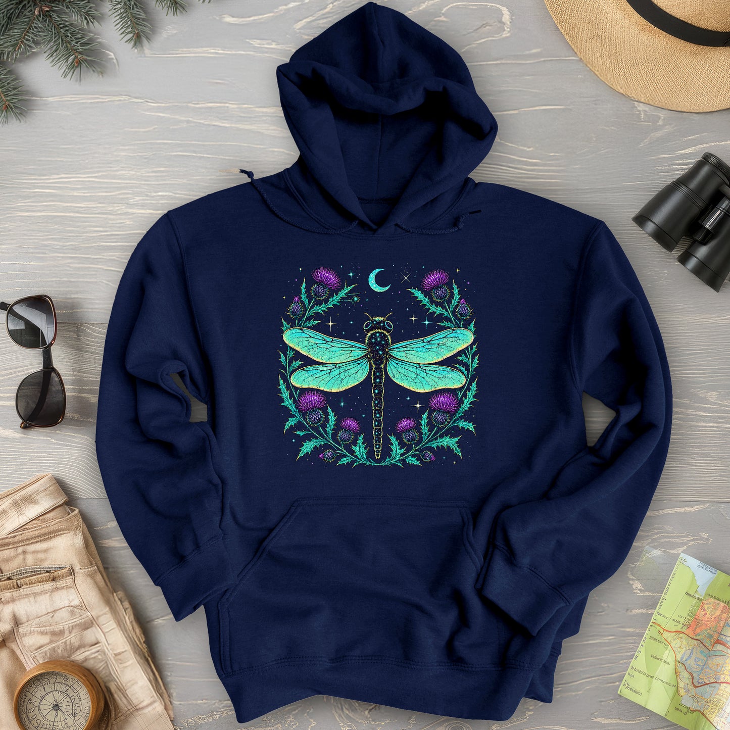 Lunar Dragonfly Hoodie