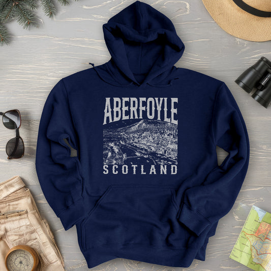 Aberfoyle Scotland Sketch Hoodie