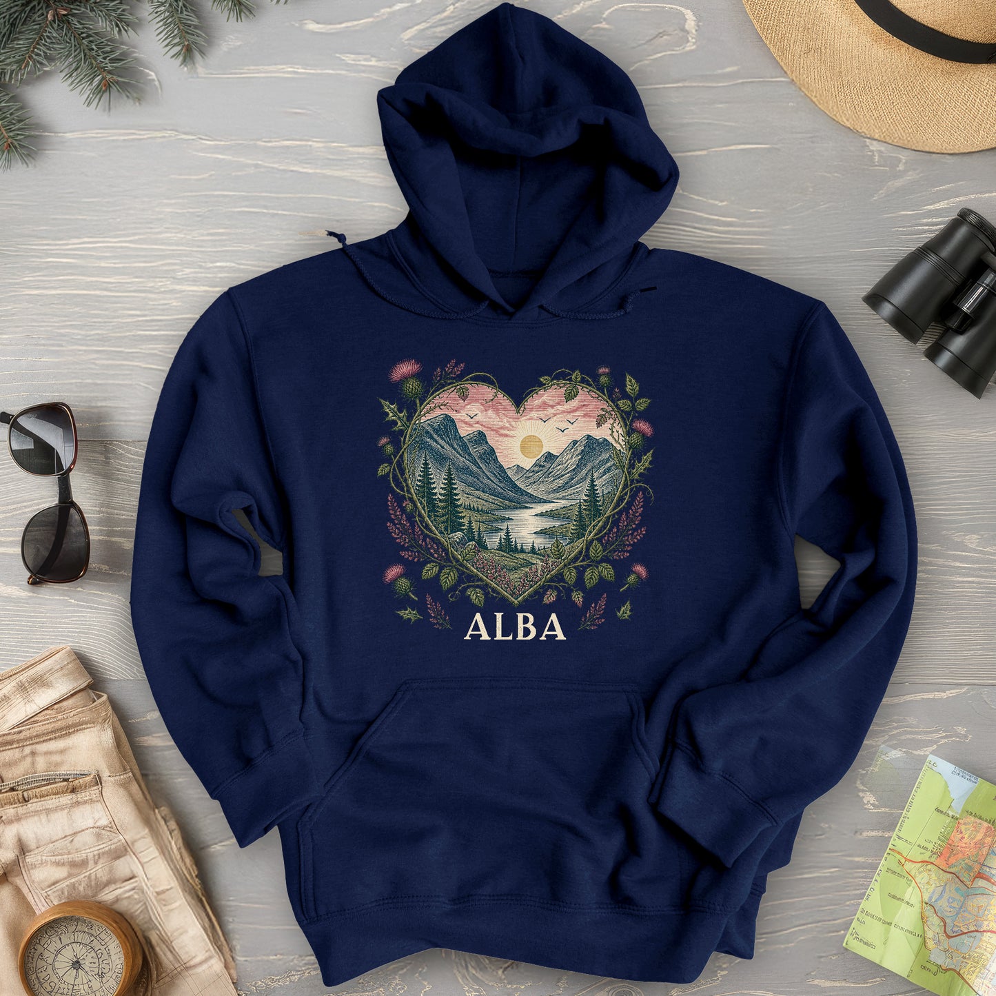 Alba Heart Hoodie