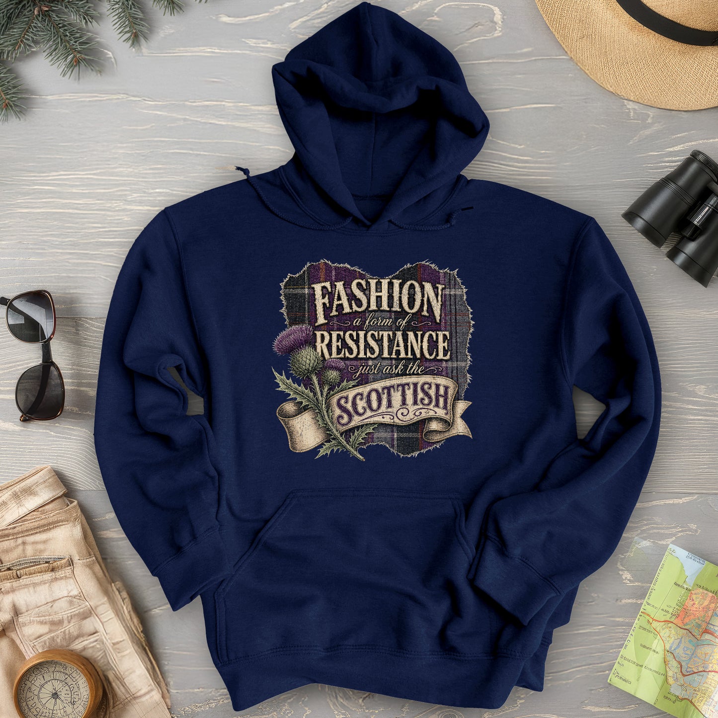 Fashion Resistance Scottish Hoodie