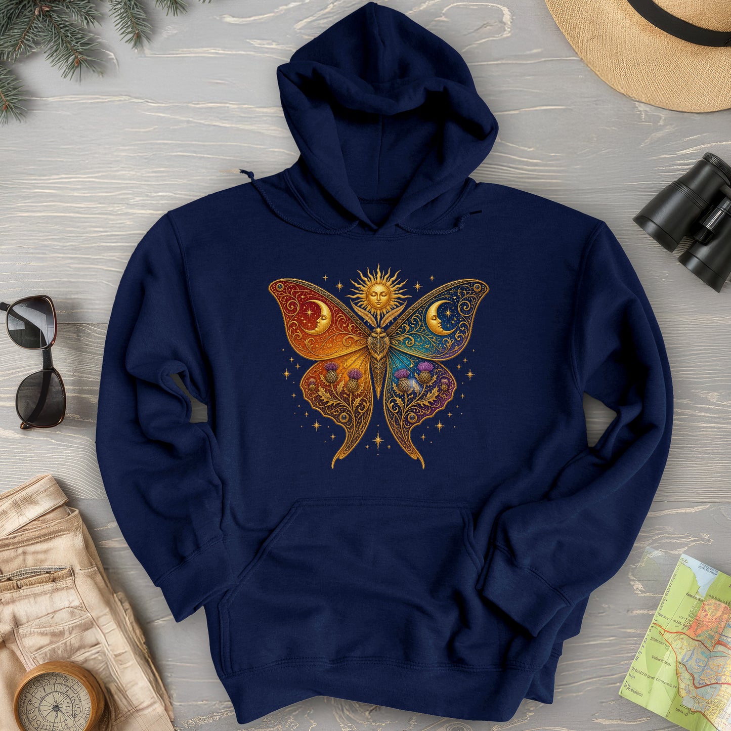 Celestial Butterfly Hoodie