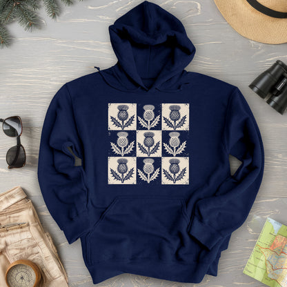Thistle Box Pattern Hoodie