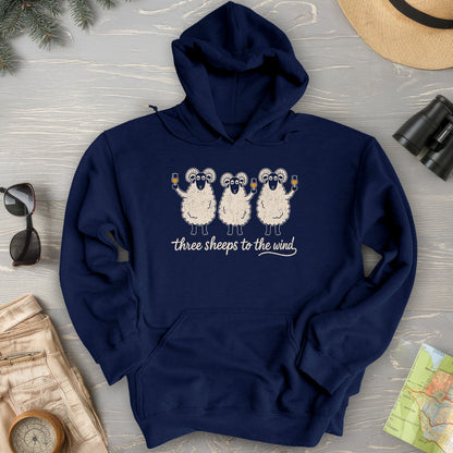 Three Sheeps Hoodie