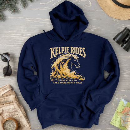 Kelpie Rides Retro Hoodie