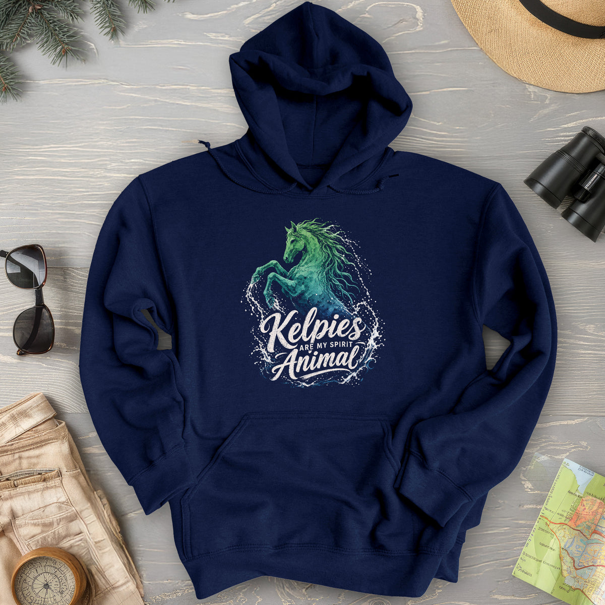 Kelpie Spirit Animal Hoodie