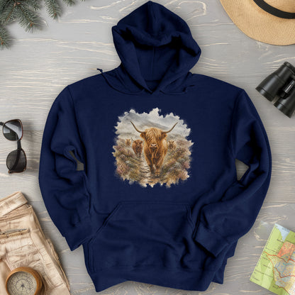 Watercolor Coos Hoodie