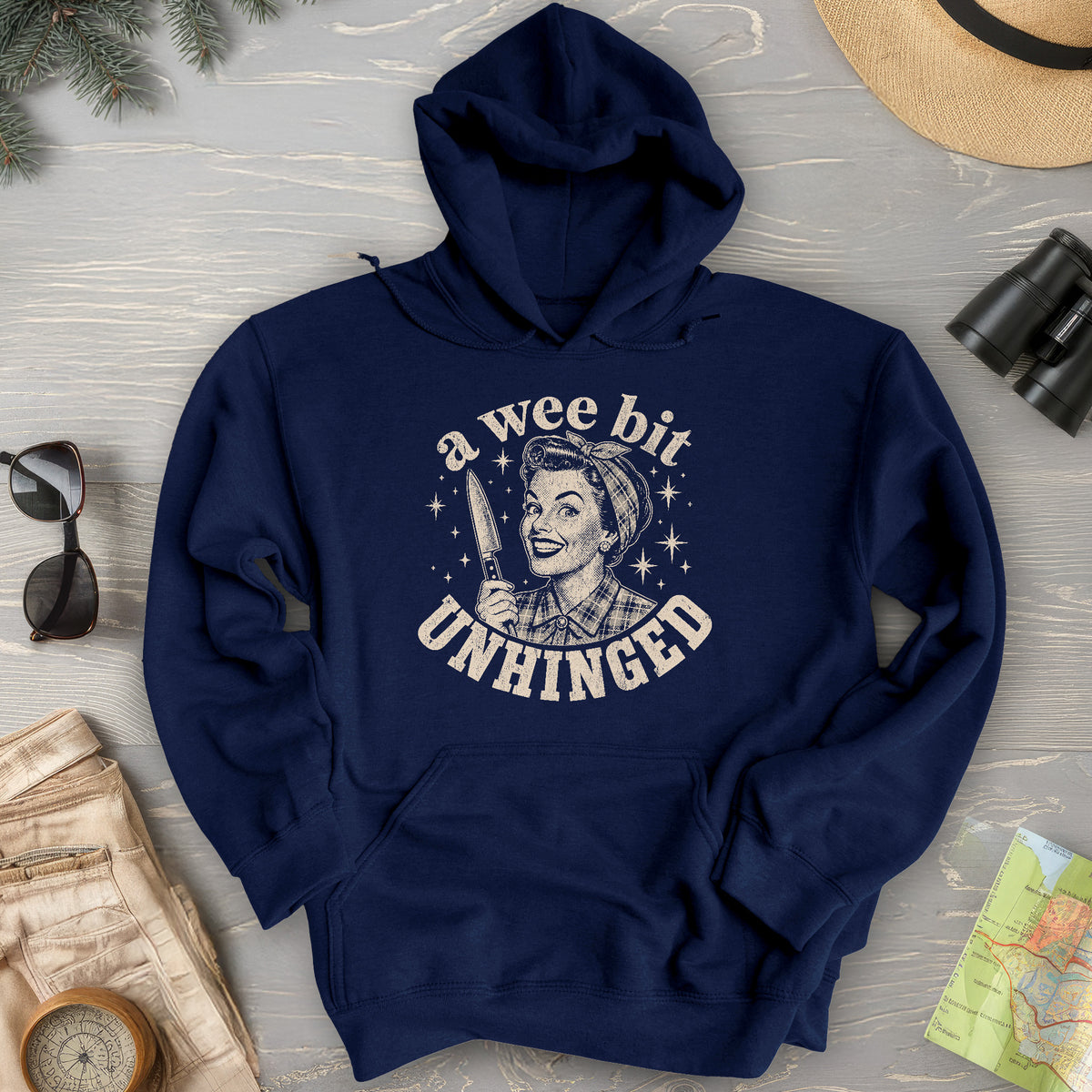 A Wee Bit Unhinged Hoodie