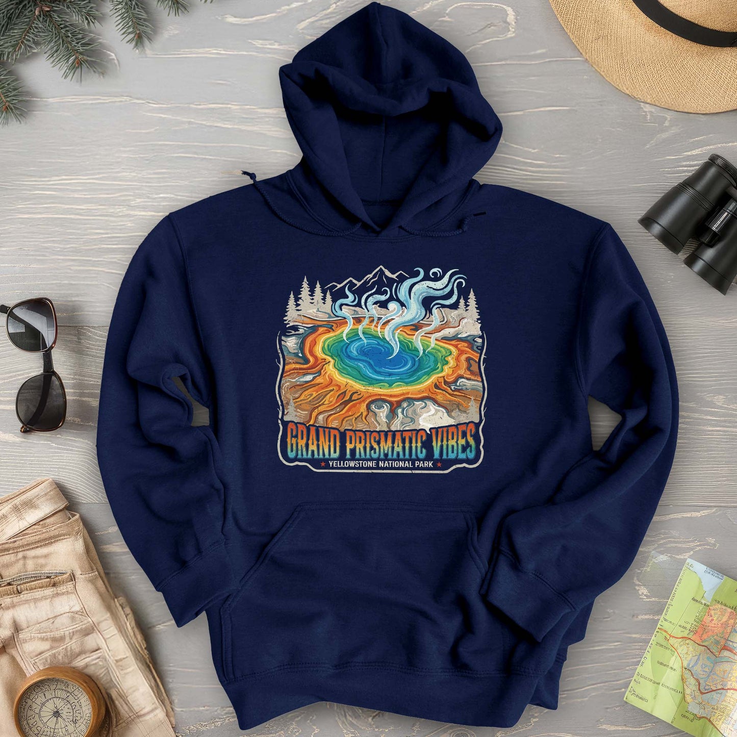 Grand Prismatic Vibes Hoodie