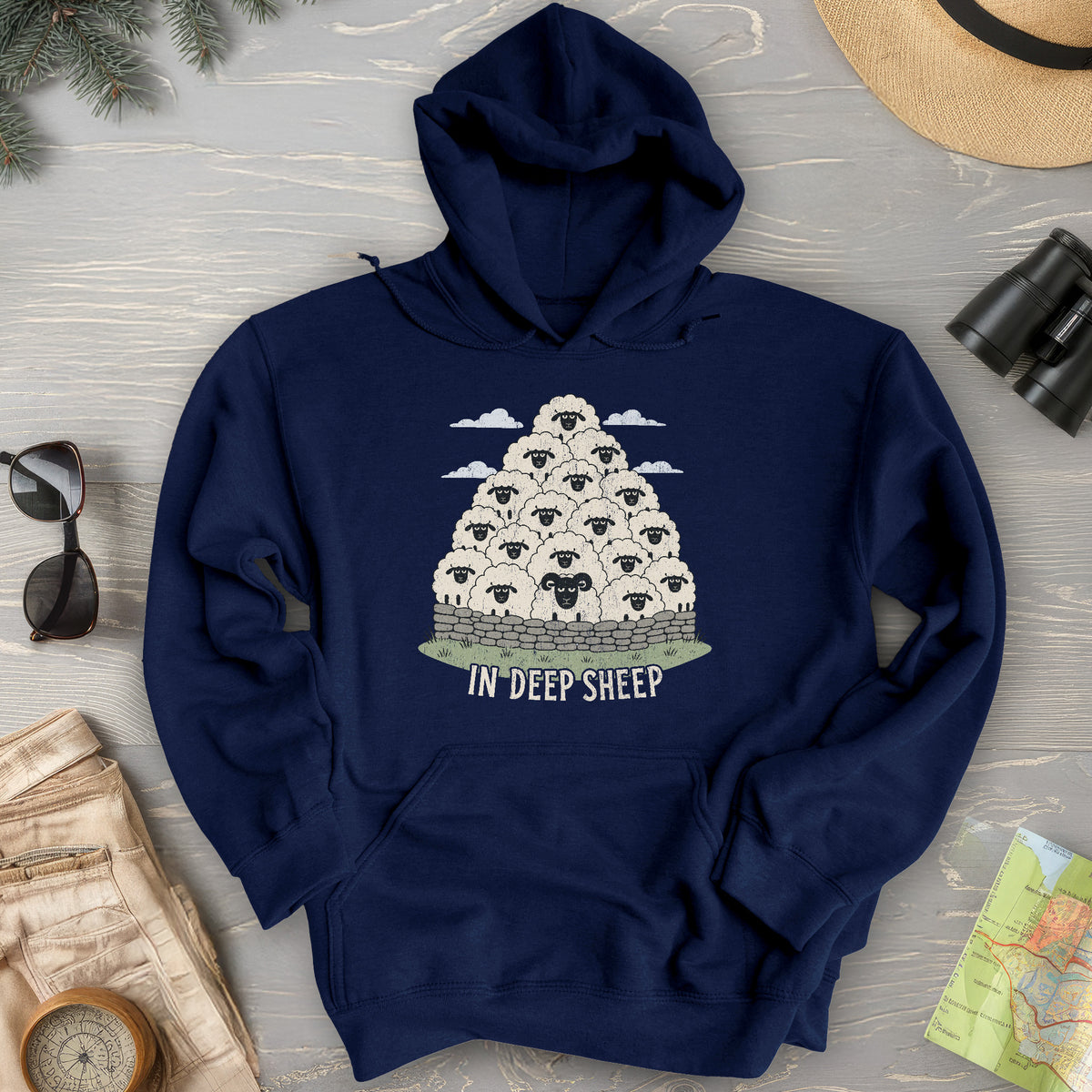 In Deep Sheep Hoodie