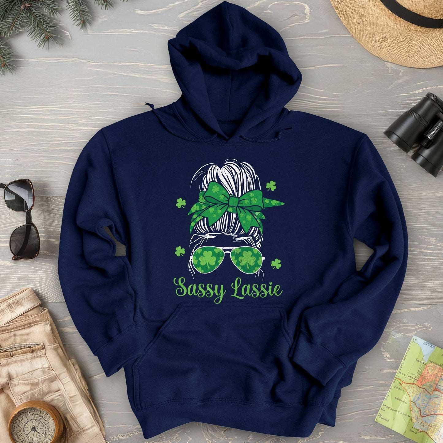 Irish Sassy Lassy Hoodie