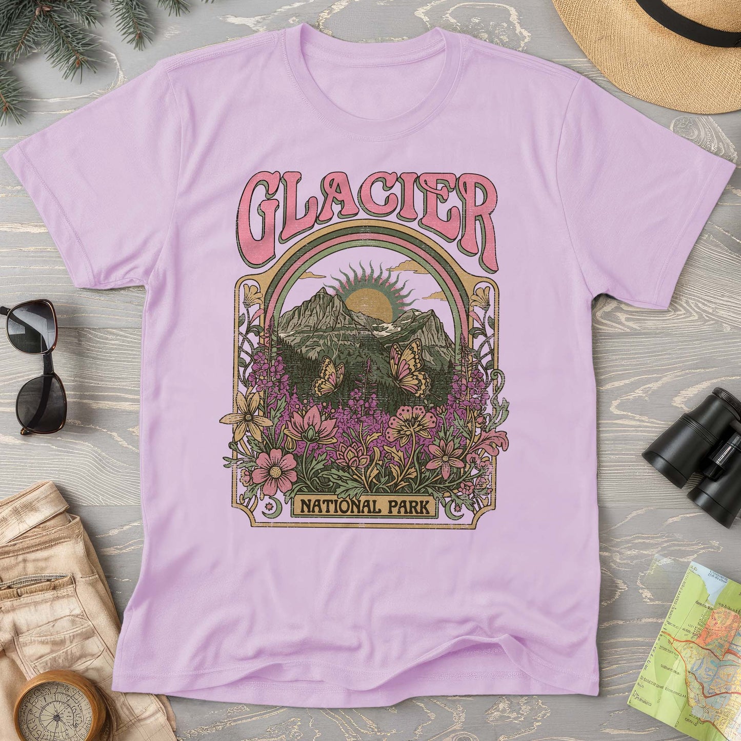 Glacier Butterfly T-Shirt