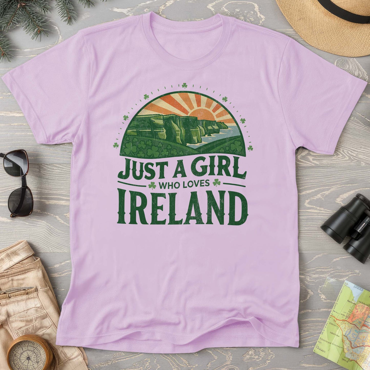 Just a Girl Who Loves Ireland T-Shirt