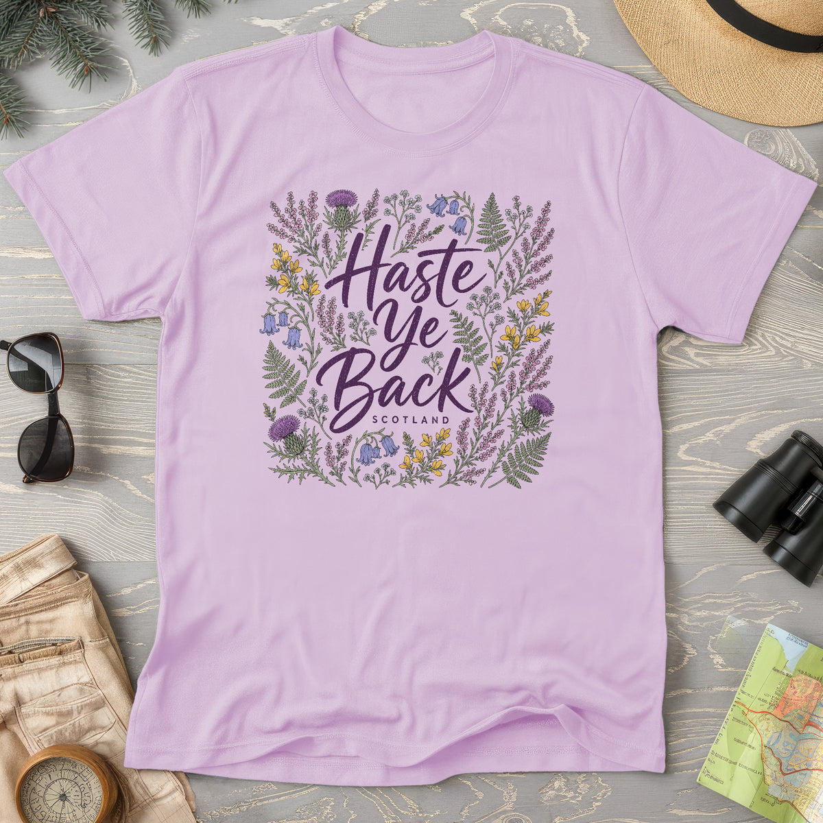 Haste Ye Back Scotland T-Shirt