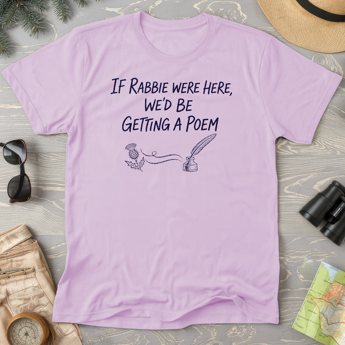 Rabbie Were Here T-Shirt