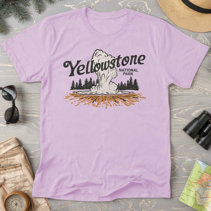 Yellowstone National Park "Old Faithful" Comfort Colors T-Shirt