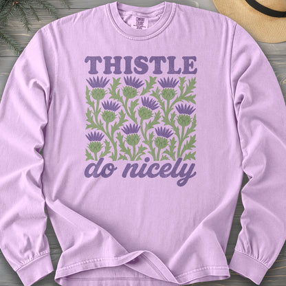 Thistle Do Nicely Comfort Colors 6014 Long Sleeve