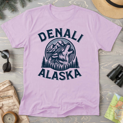 Denali National Park "Vintage Wolf" Comfort Colors T-Shirt