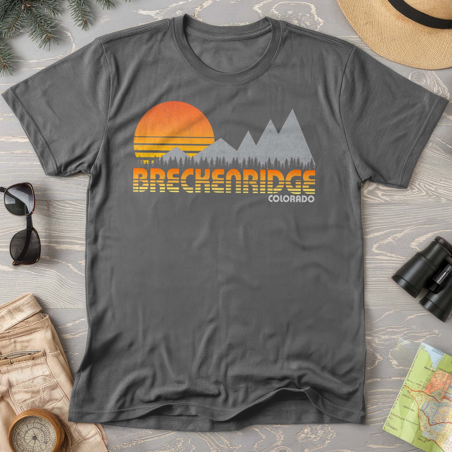 Breckenridge "80's Retro" Comfort Colors T-Shirt