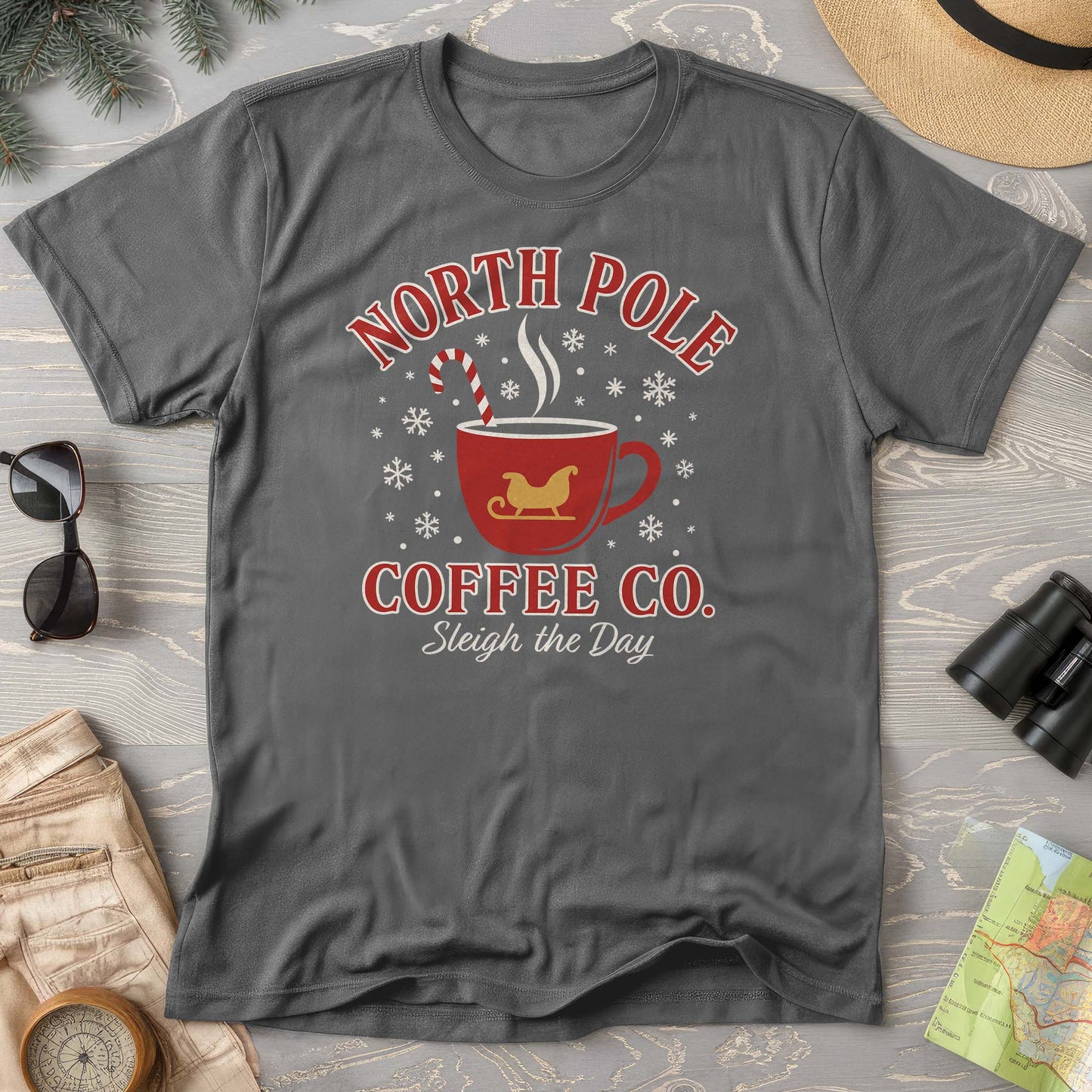 North Pole Coffee Company Comfort Colors T-Shirt