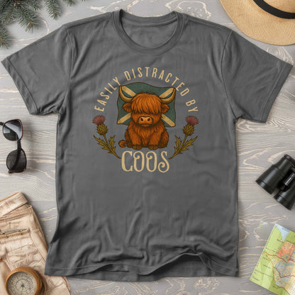 Easily Distracted By Coos Comfort Colors T-Shirt