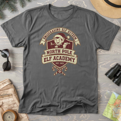 North Pole Elf Academy Comfort Colors T-Shirt