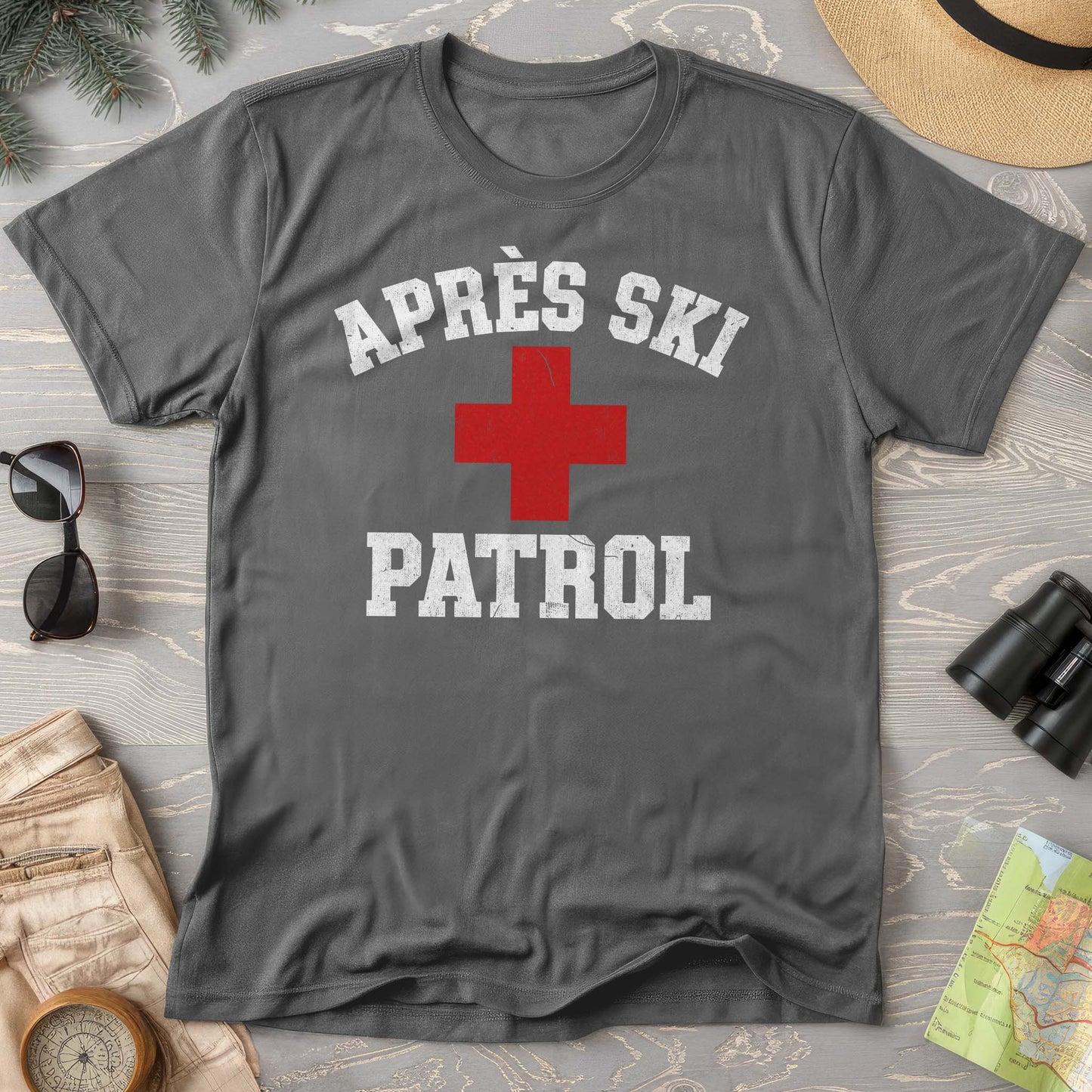 Après Ski Patrol Comfort Colors T-Shirt
