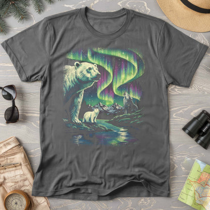 Northern Lights Polar Bears T-shirt
