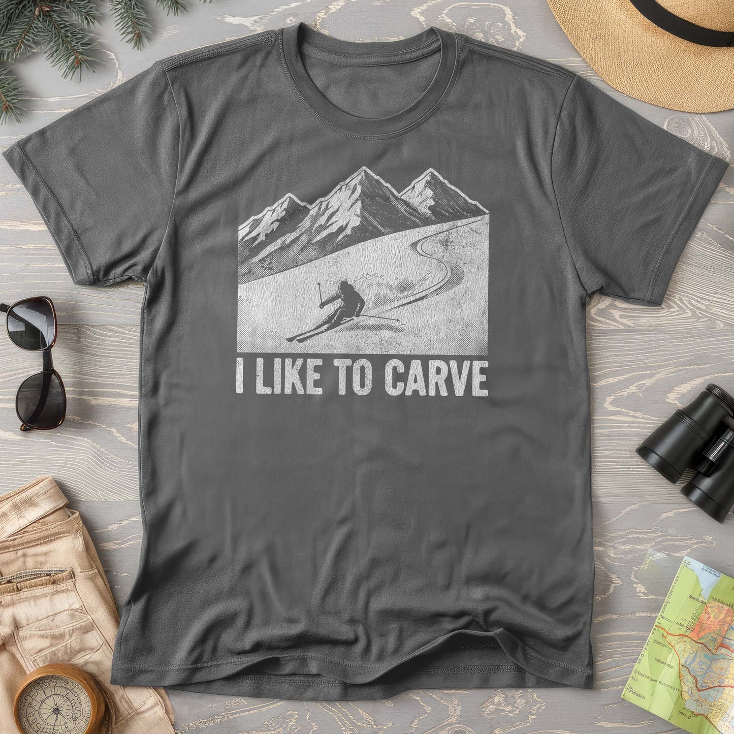 I Like To Carve Comfort Colors T-shirt