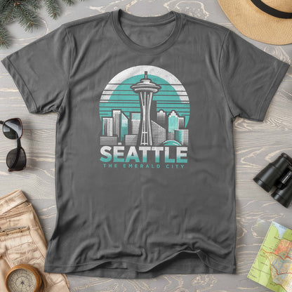 Seattle Retro Needle T-Shirt