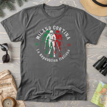 Milano Cortina Skier T-Shirt