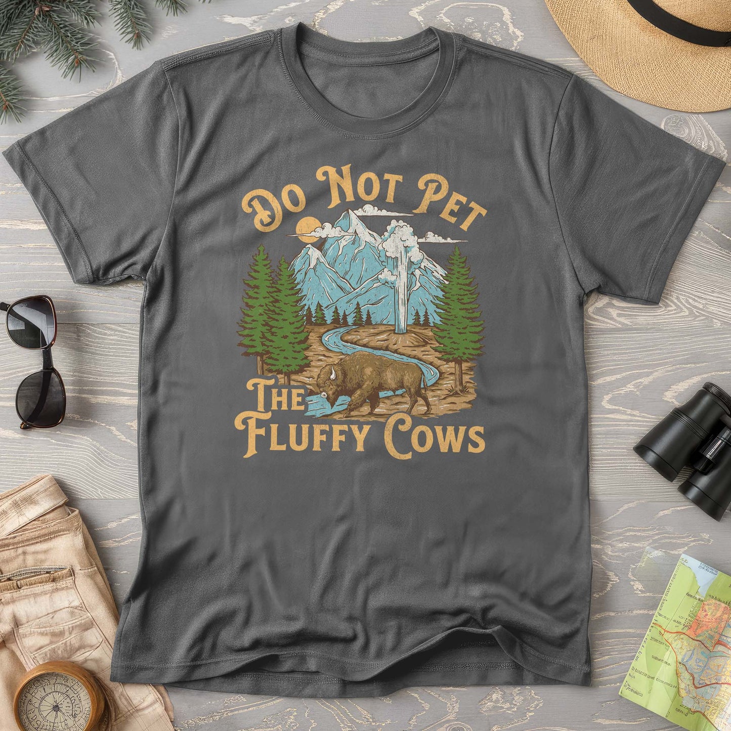 Fluffy Cows Yellowstone T-Shirt