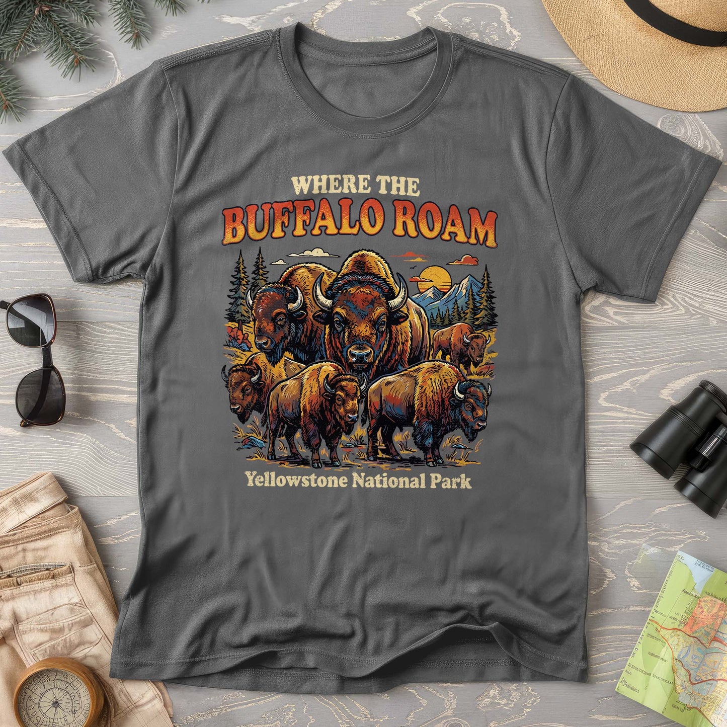 Where the Buffalo Roam T-Shirt