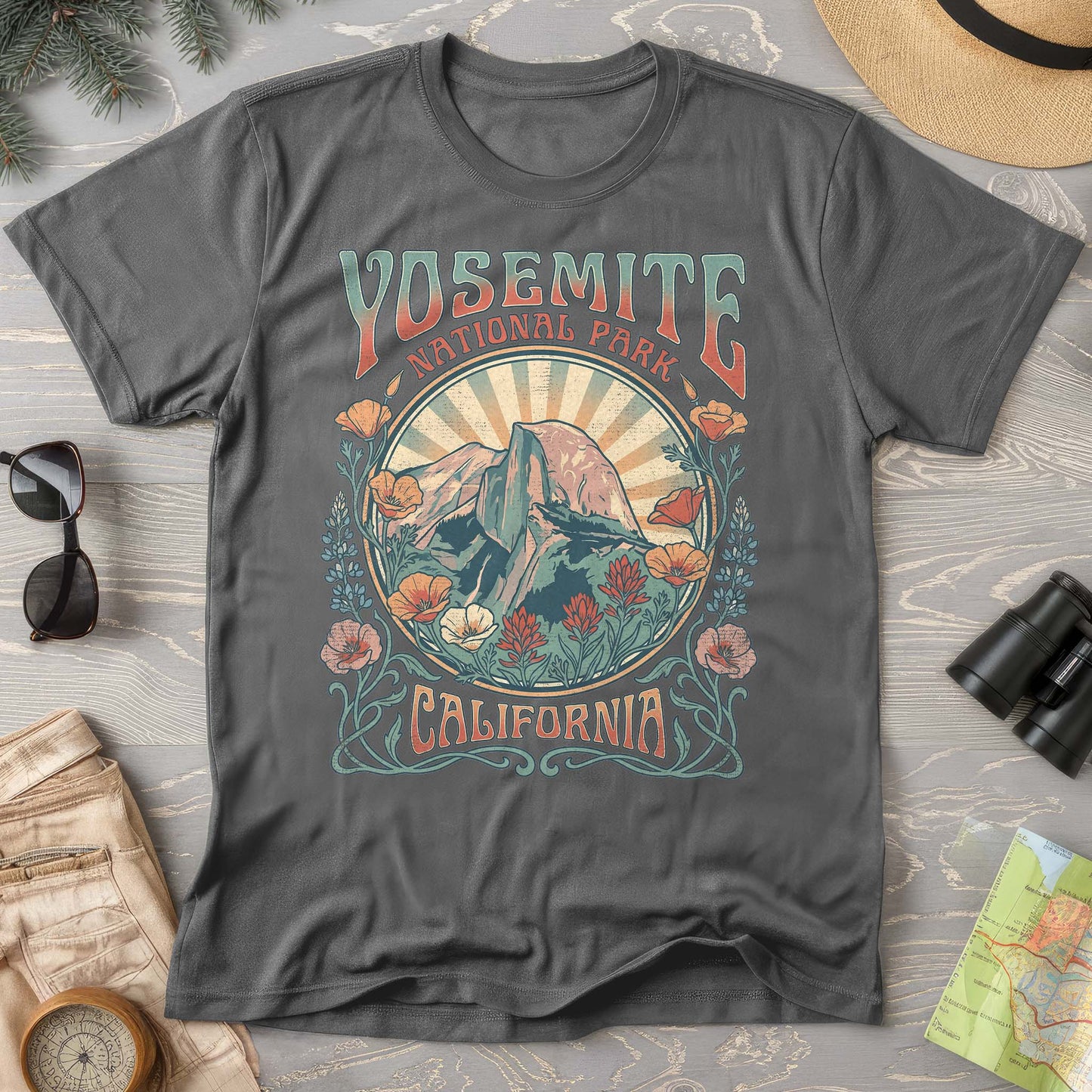 Yosemite Flower Power T-Shirt
