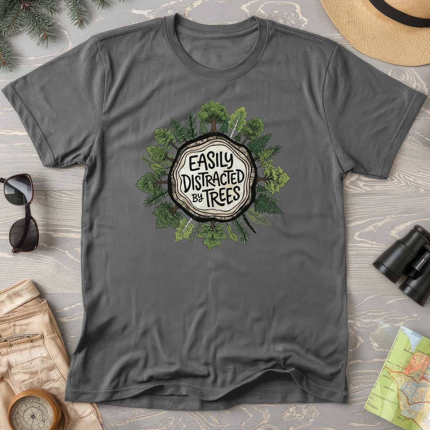 Distracted By Trees T-Shirt - 2026031801