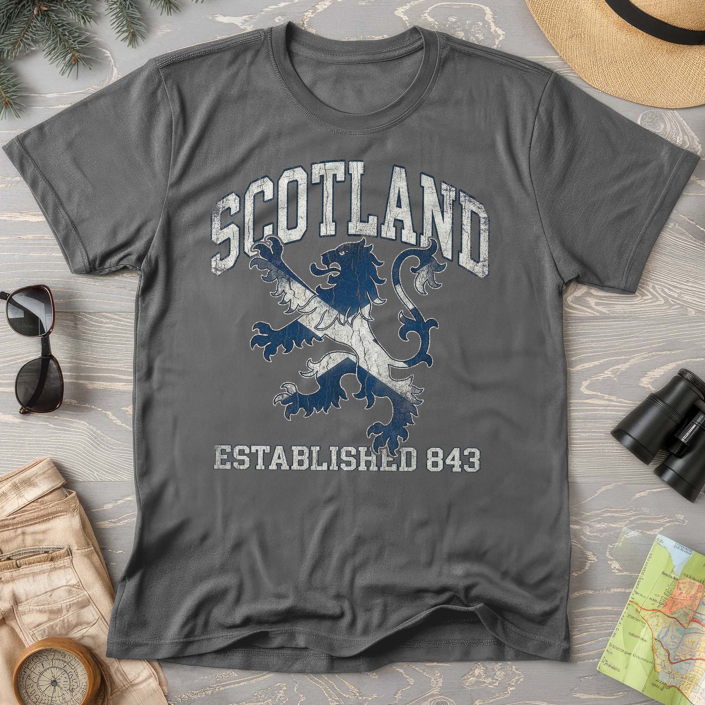 Scotland Saltire Lion T-Shirt