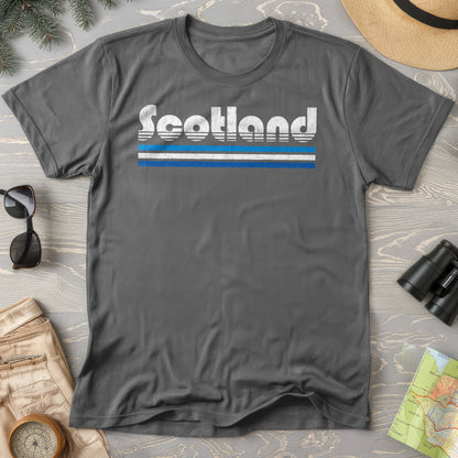 Scotland Retro Stripe T-Shirt