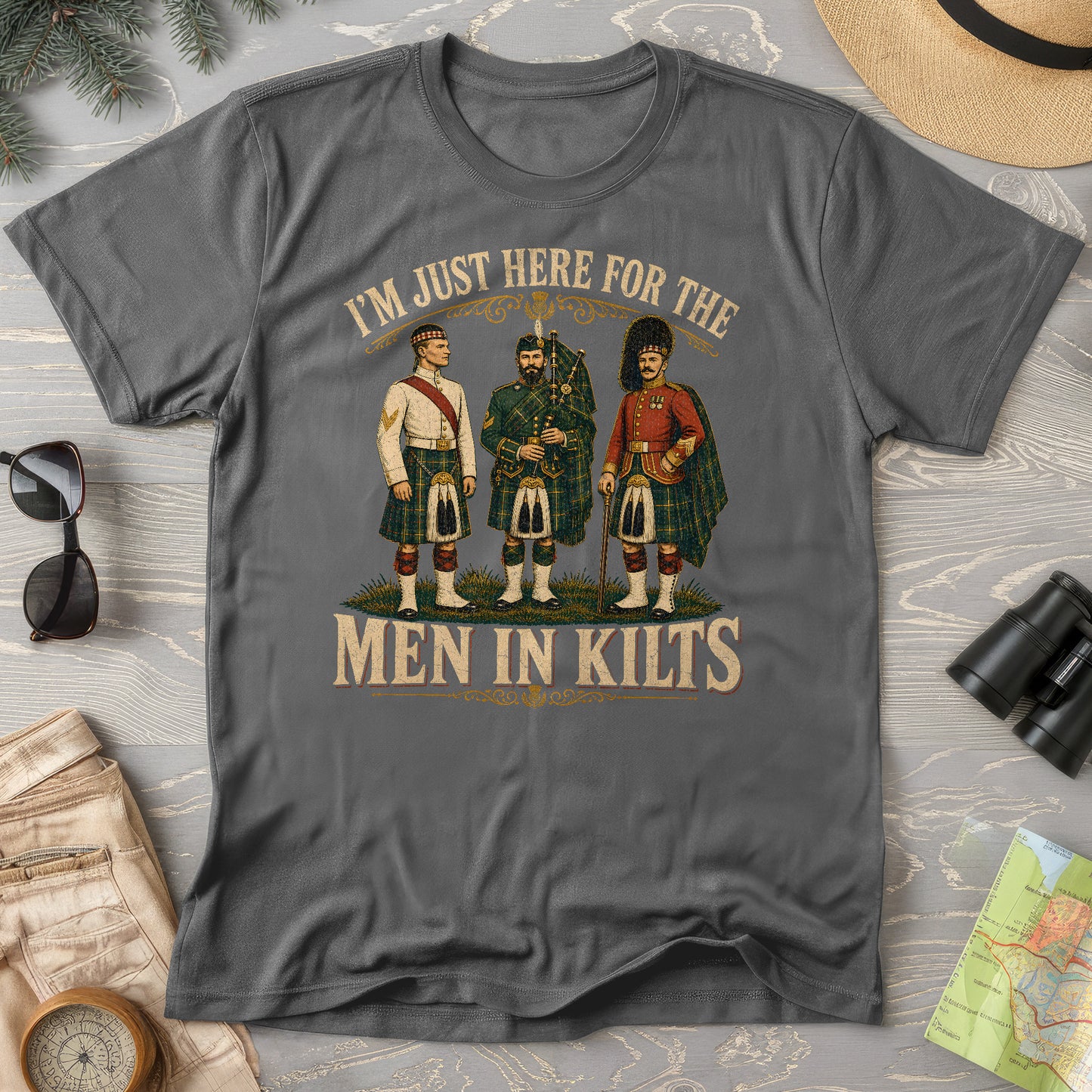 Men In Kilts Trio T-Shirt
