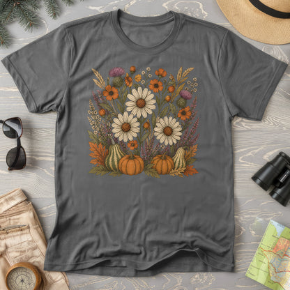 Pumpkin Florals T-Shirt
