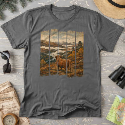 Scotland Coo Panels T-Shirt
