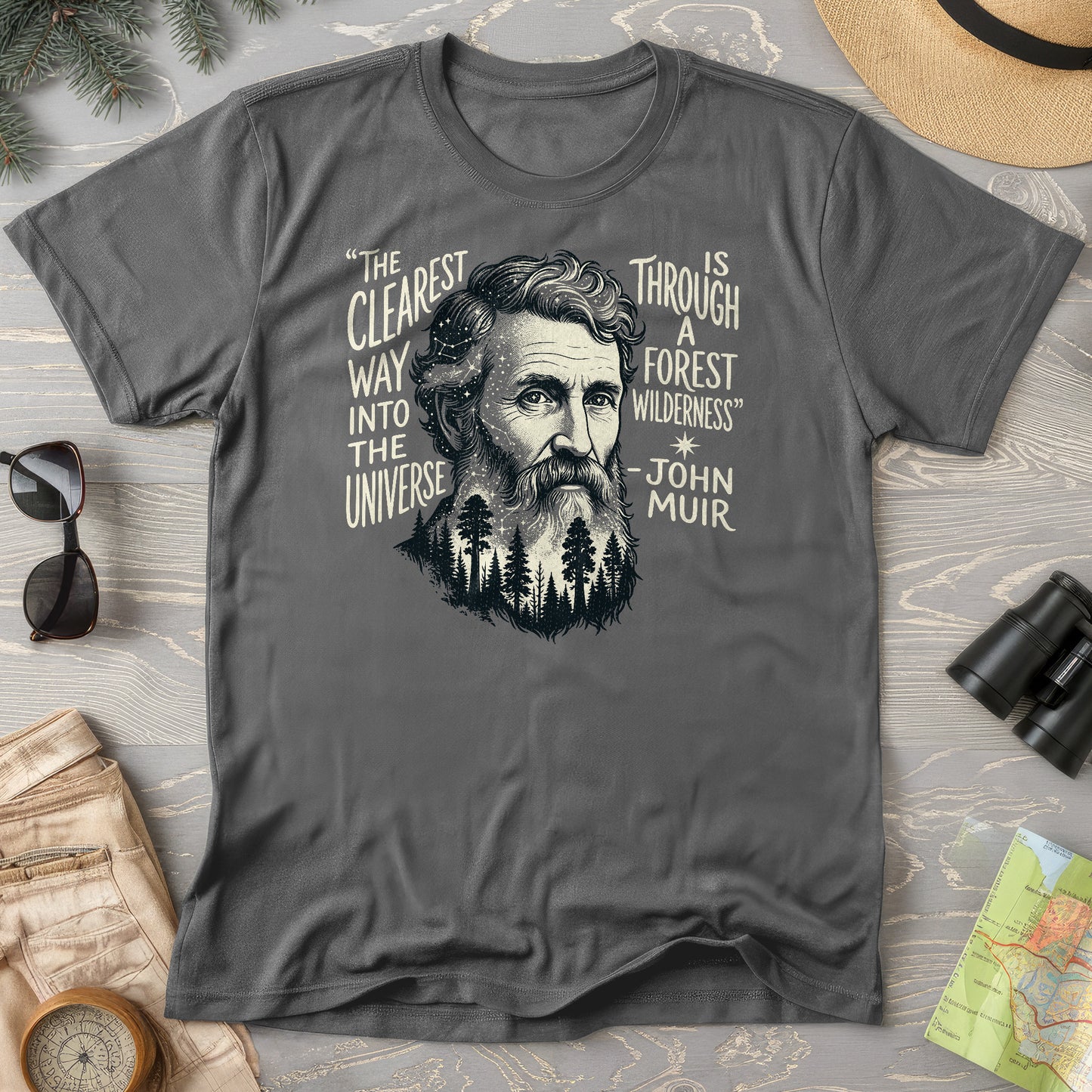 John Muir Universe T-Shirt