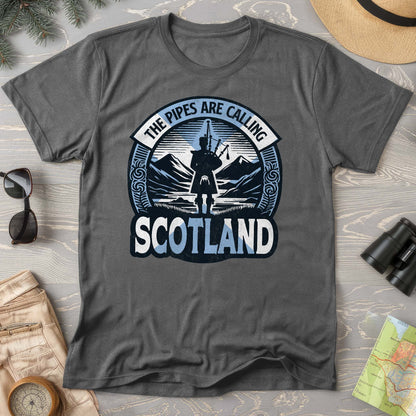 Scotland "The Pipes Are Calling" Comfort Colors T-Shirt