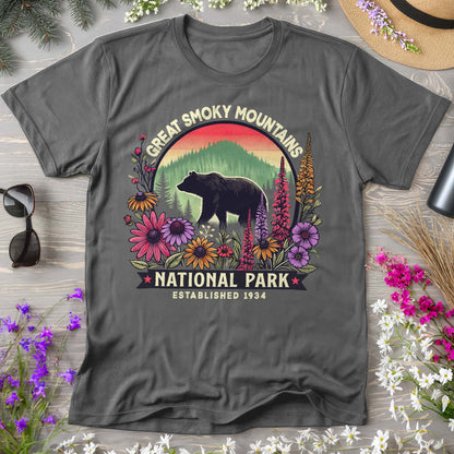 Great Smoky Mountains National Park "Wildflower" Comfort Colors T-Shirt