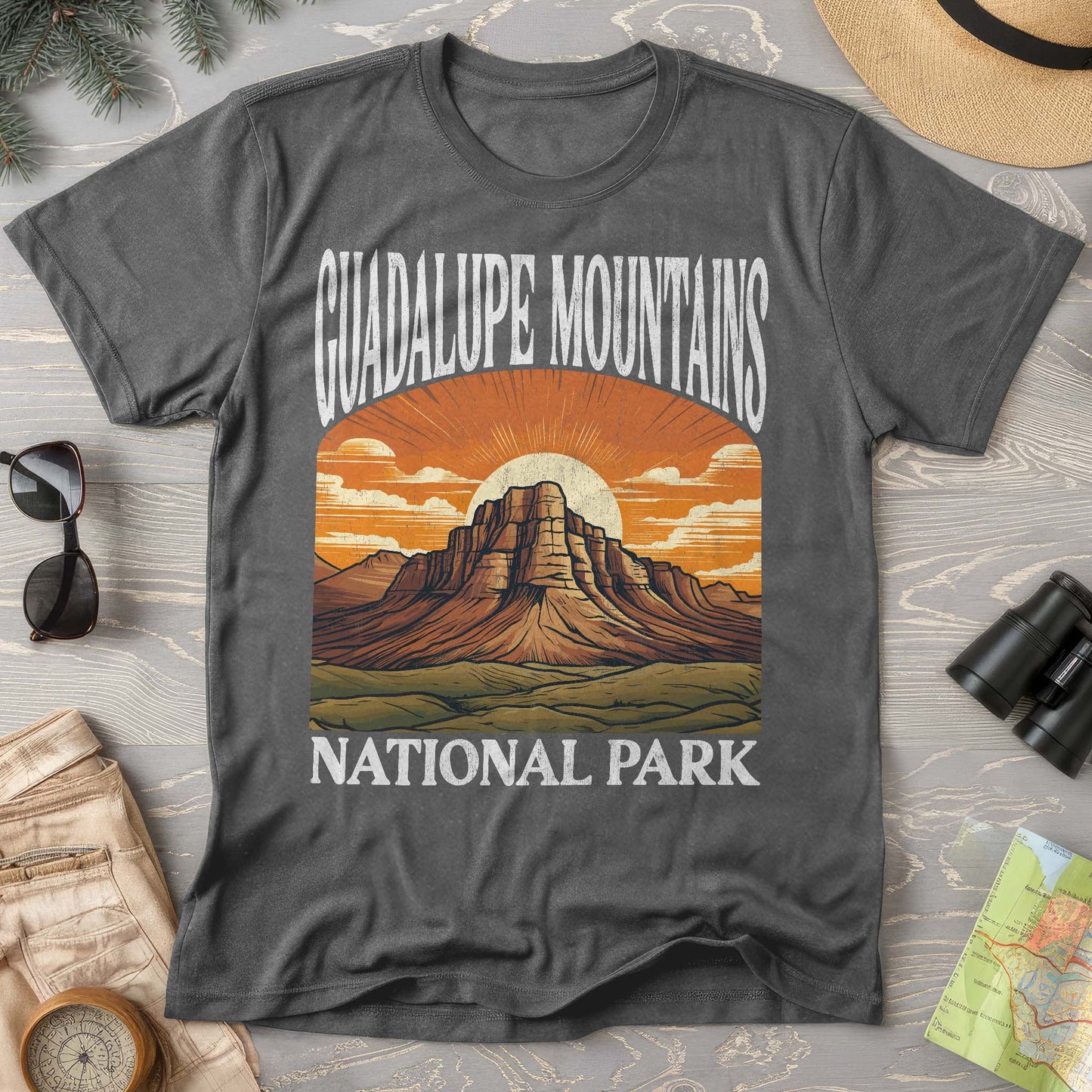 Guadalupe Mountains National Park "Big and Bold" Comfort Colors T-Shirt