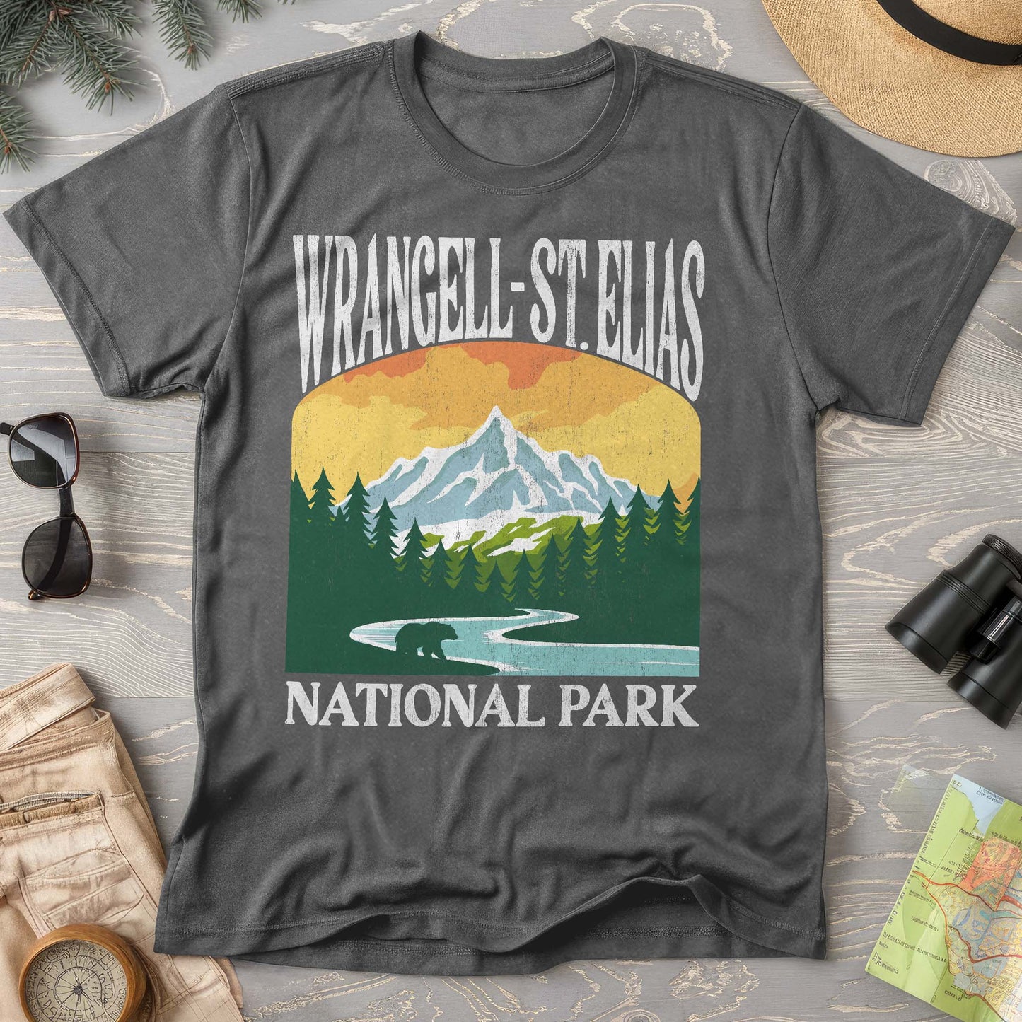 Wrangell St. Elias National Park "Big and Bold" Comfort Colors T-Shirt