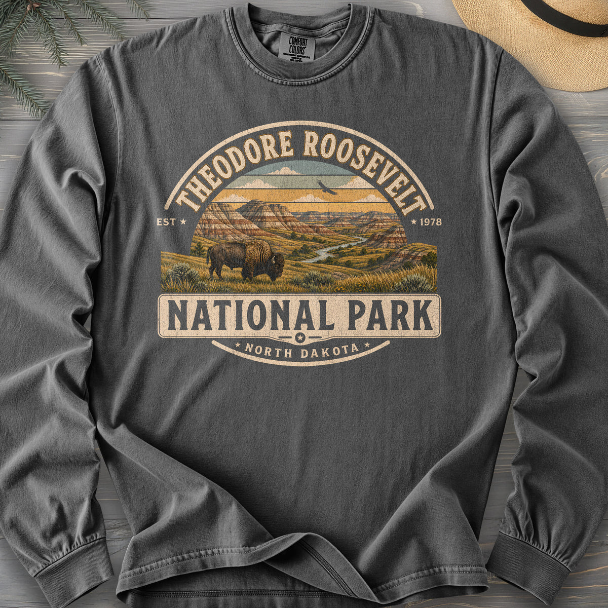 Theodore Roosevelt Medallion Long Sleeve Shirt