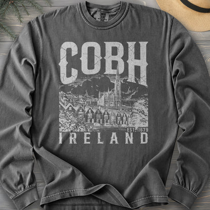 Cobh Ireland Sketch Long Sleeve Shirt