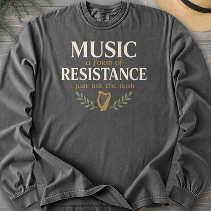 Music Resistance Irish Long Sleeve Shirt