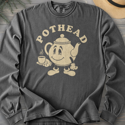 Pothead Teapot Long Sleeve Shirt